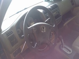 2001 HONDA CIVIC, NAVY BLUE, EX, 1.7L VTEC, AT,  A25078
